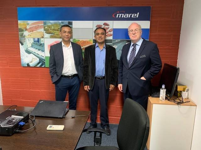 Ambassador Gudni Bragason Visit to Marel , Bangalore - mynd